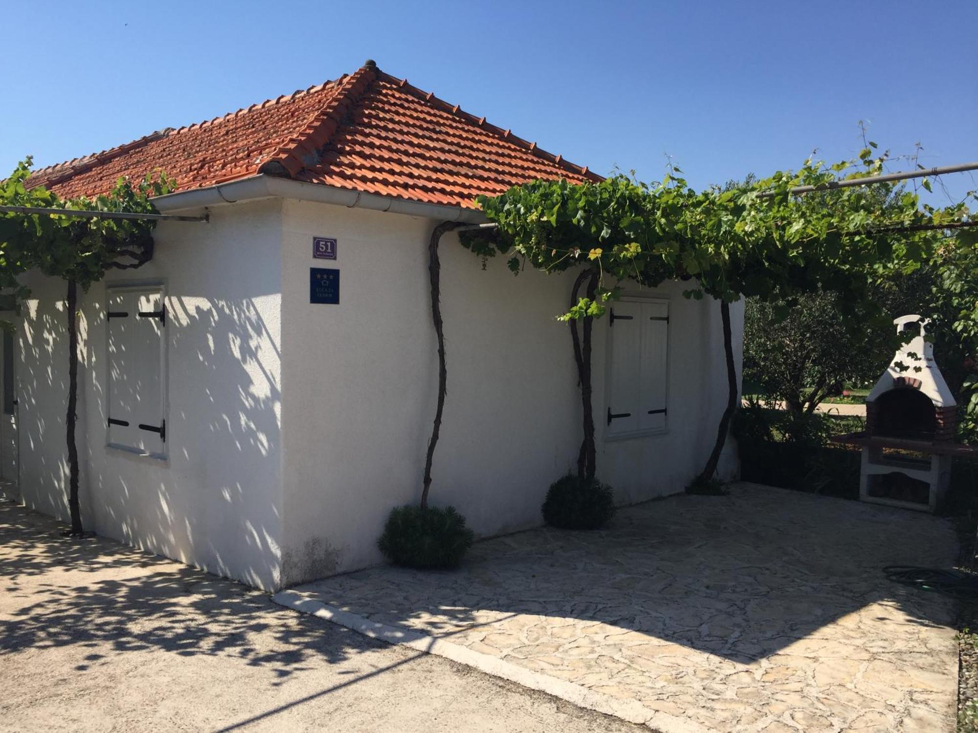 Holiday Home Casa Bianca Sukosan Luaran gambar